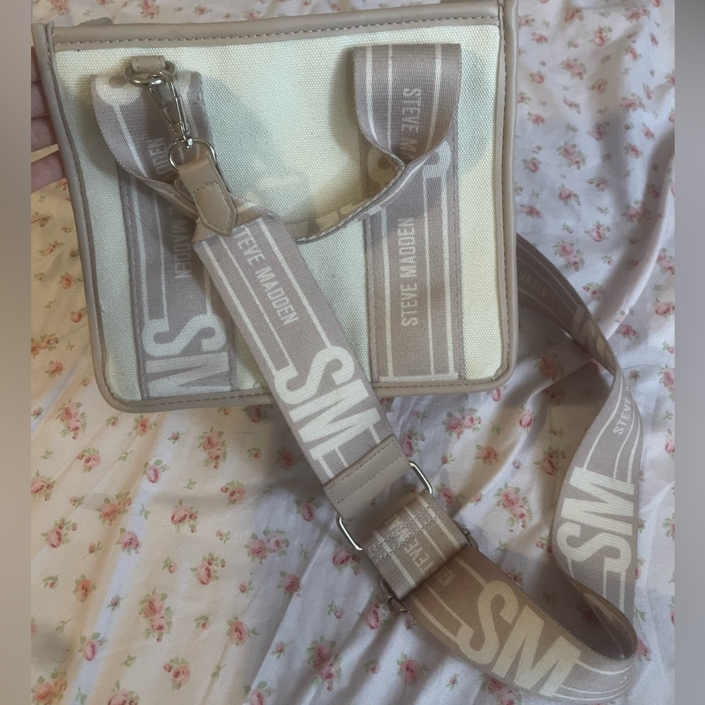 pink steve madden purse